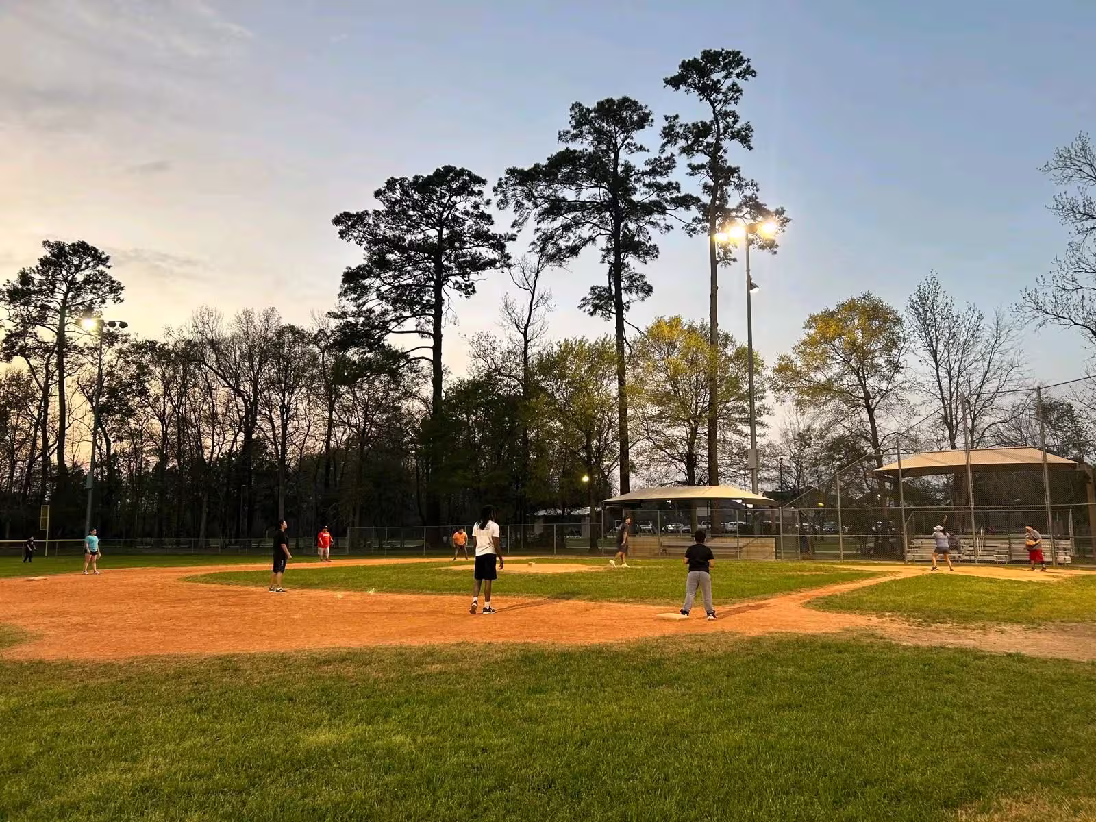 Someone ready to hit the ball.